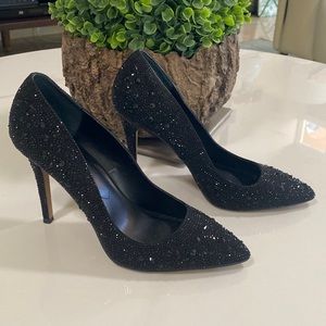 Charles by Charles David Bedazzled Black Pumps